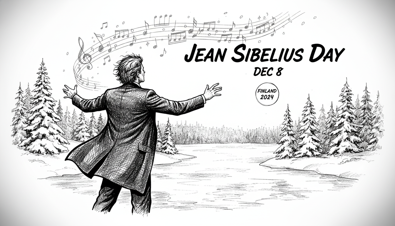 Finland Celebrates Jean Sibelius Day on Dec 8