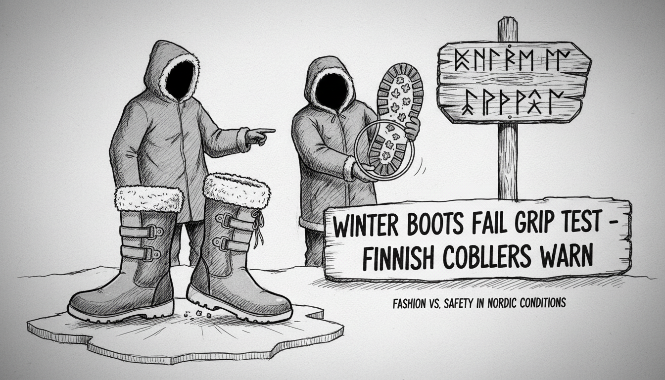 Popular Winter Boots Fail Grip Test According to Finnish Cobblers
