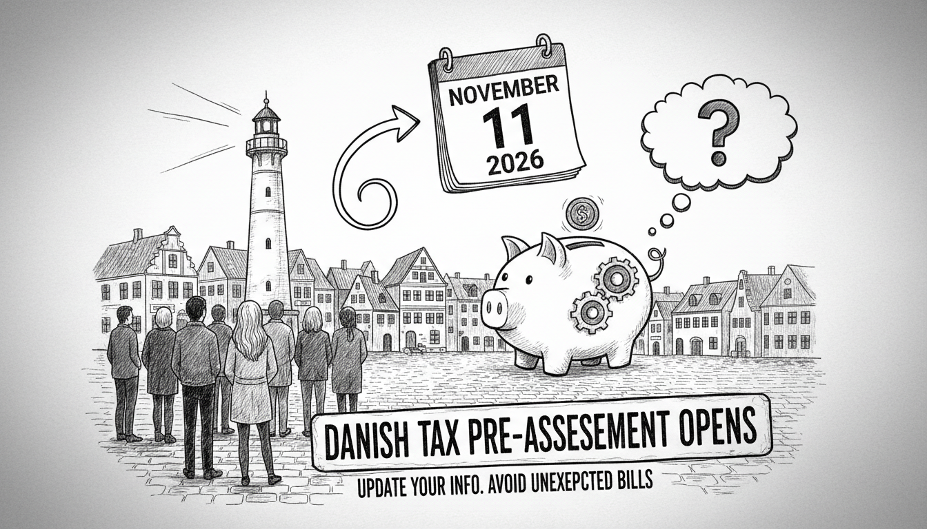 Danish Tax Pre-assessment Opens: How to Avoid Unexpected Tax Bills