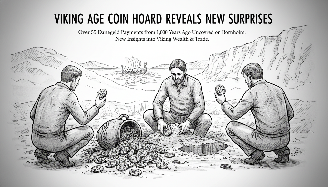Viking Age Coin Hoard Reveals New Surprises