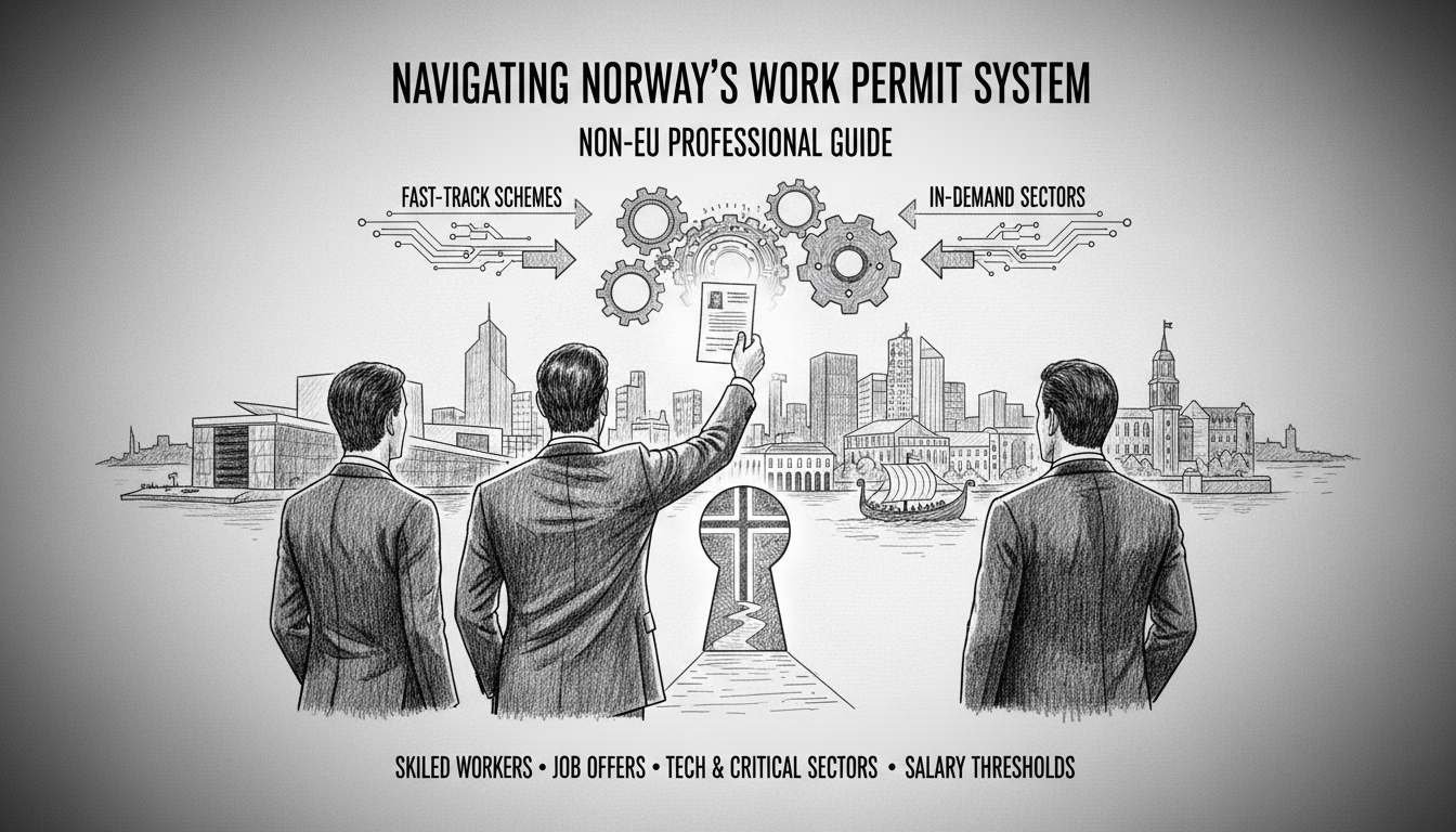 Navigating Norway's Work Permit System as a Non-EU Professional