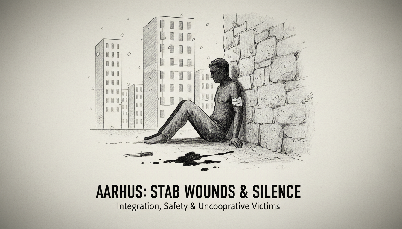 Man Hospitalized with Multiple Stab Wounds in Aarhus