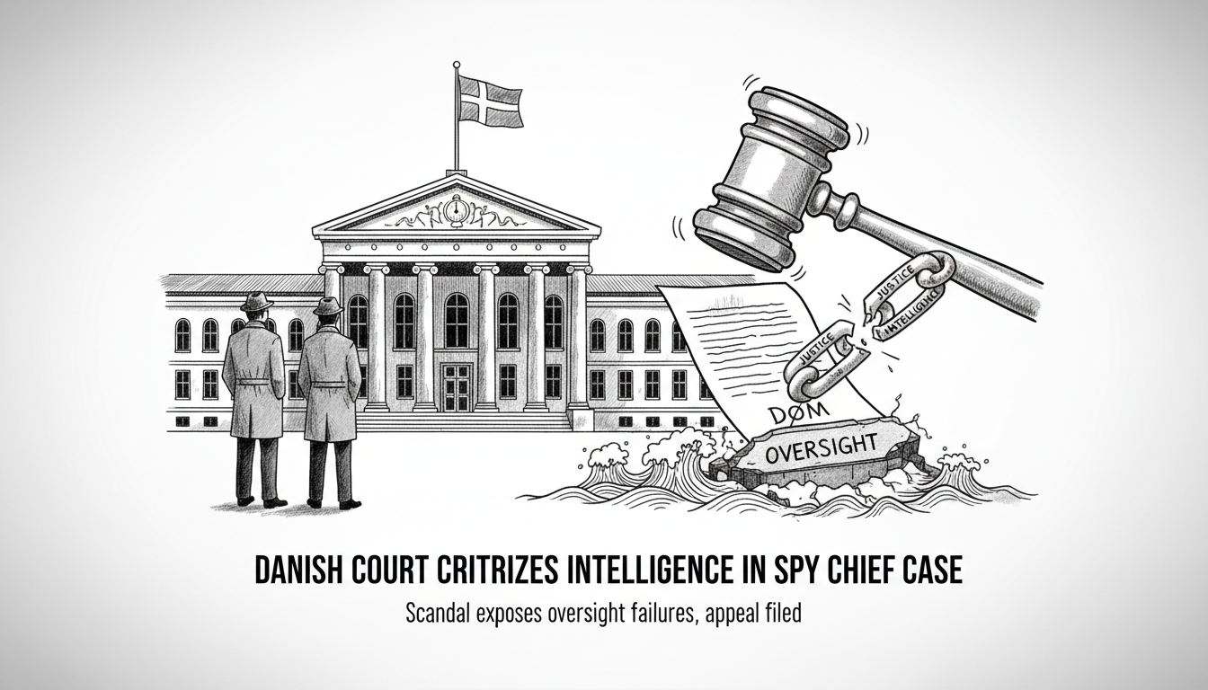 Danish Court Criticizes Intelligence Services in Former Spy Chief Case