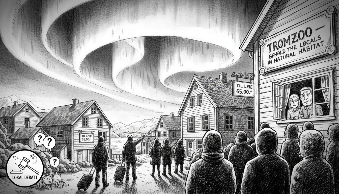 Northern Lights Tourism Boom Creates Housing Crisis in Tromsø