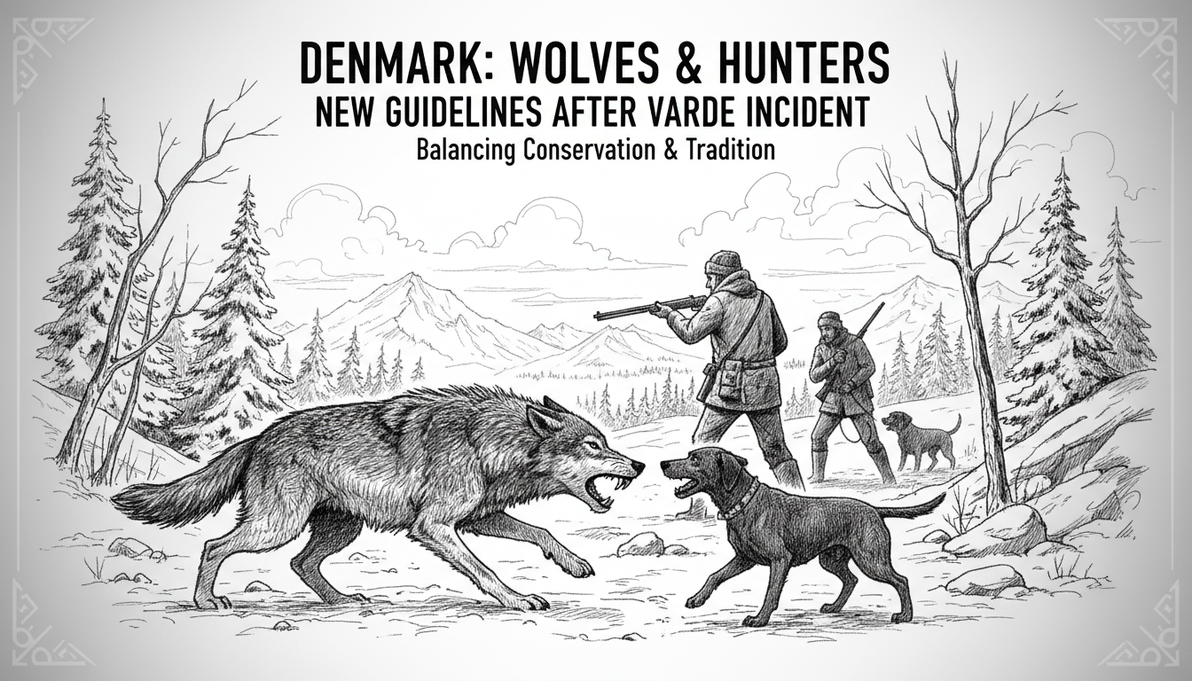 Denmark Considers Allowing Hunters to Shoot Wolves Attacking Hunting Dogs