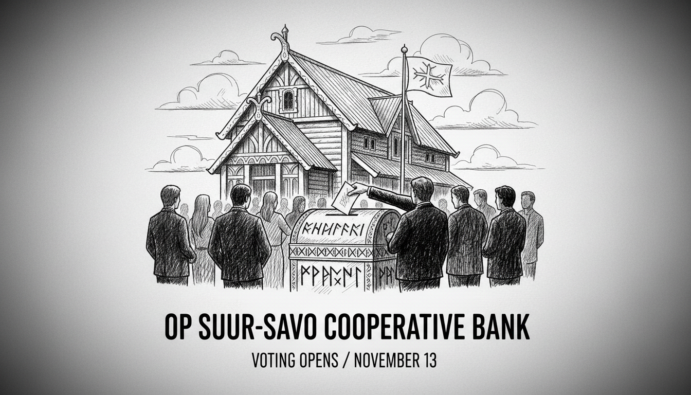 Voting Opens for OP Suur-Savo Cooperative Bank Elections