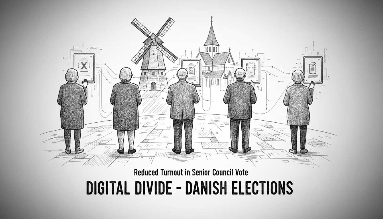 Digital Voting Tools Reduce Turnout in Danish Senior Council Elections