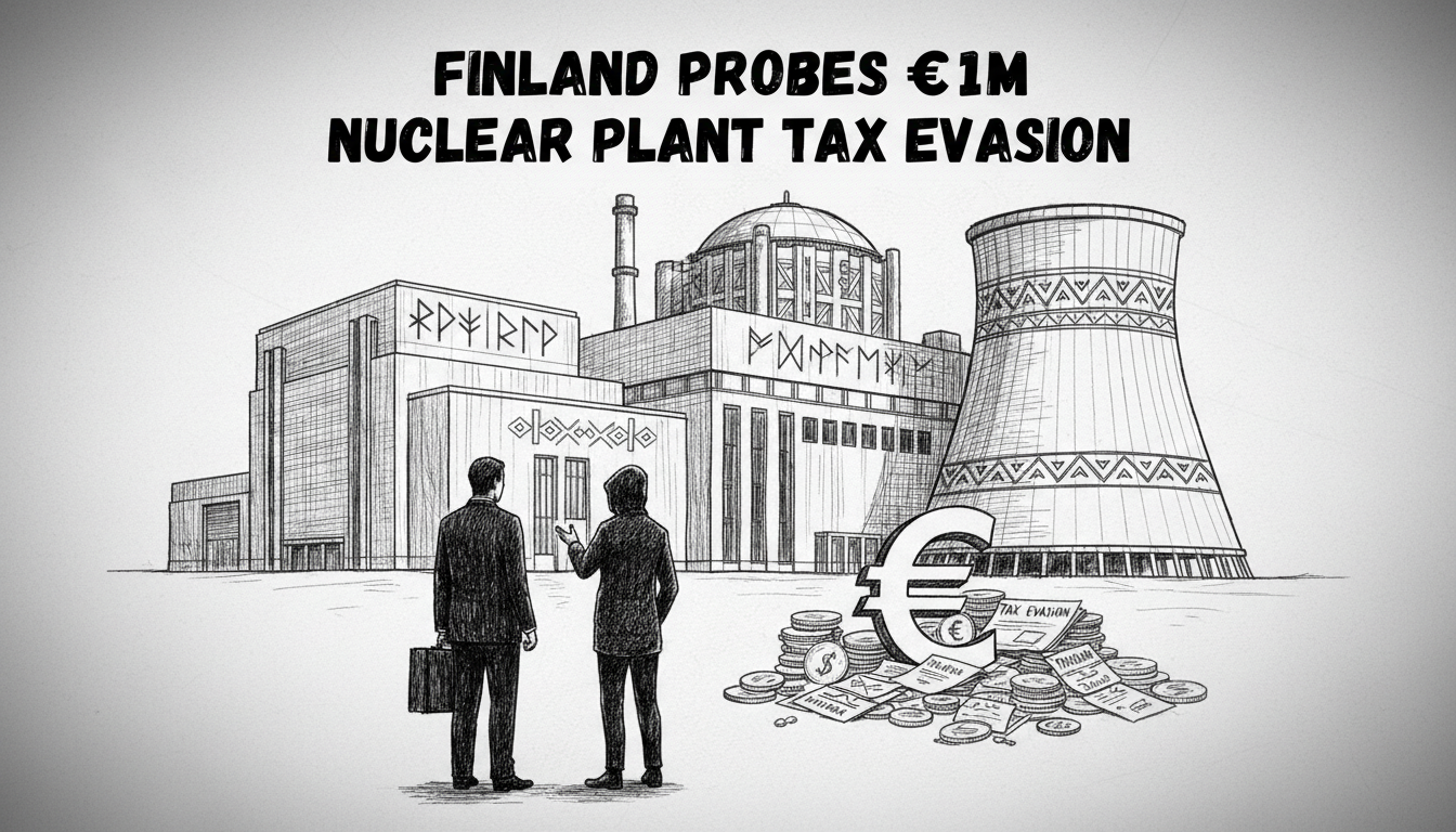 Finland Probes €1M Nuclear Plant Tax Evasion