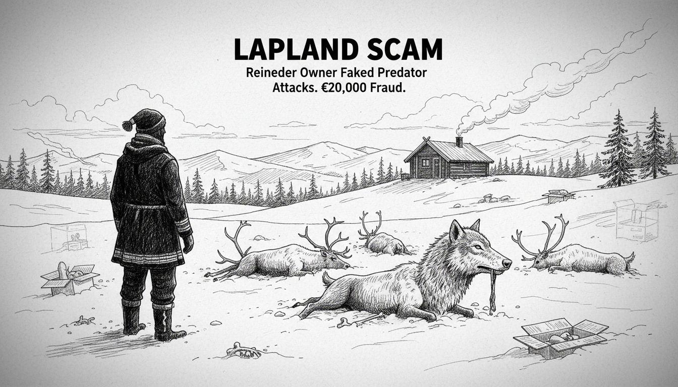 Reindeer Owner Faked Predator Attacks in Lapland