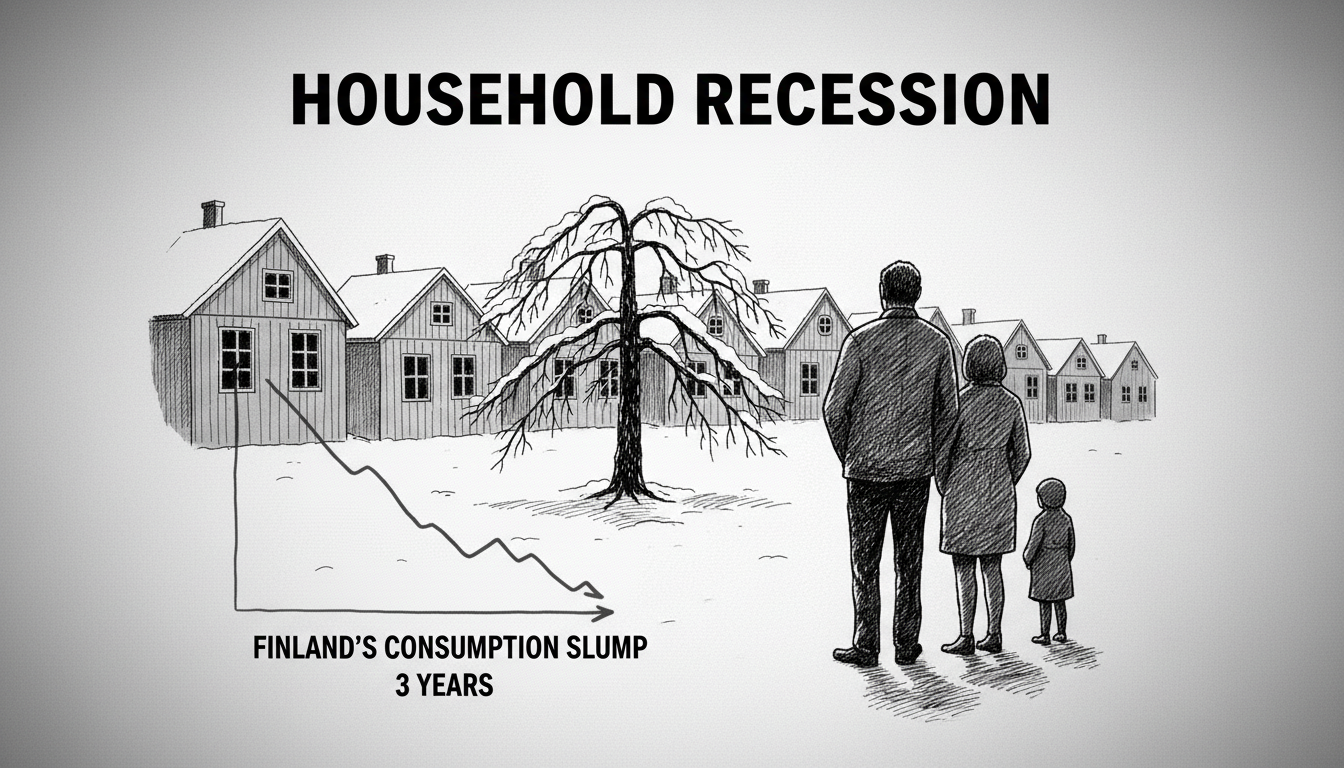Finland's Household Recession: 3-Year Consumption Slump