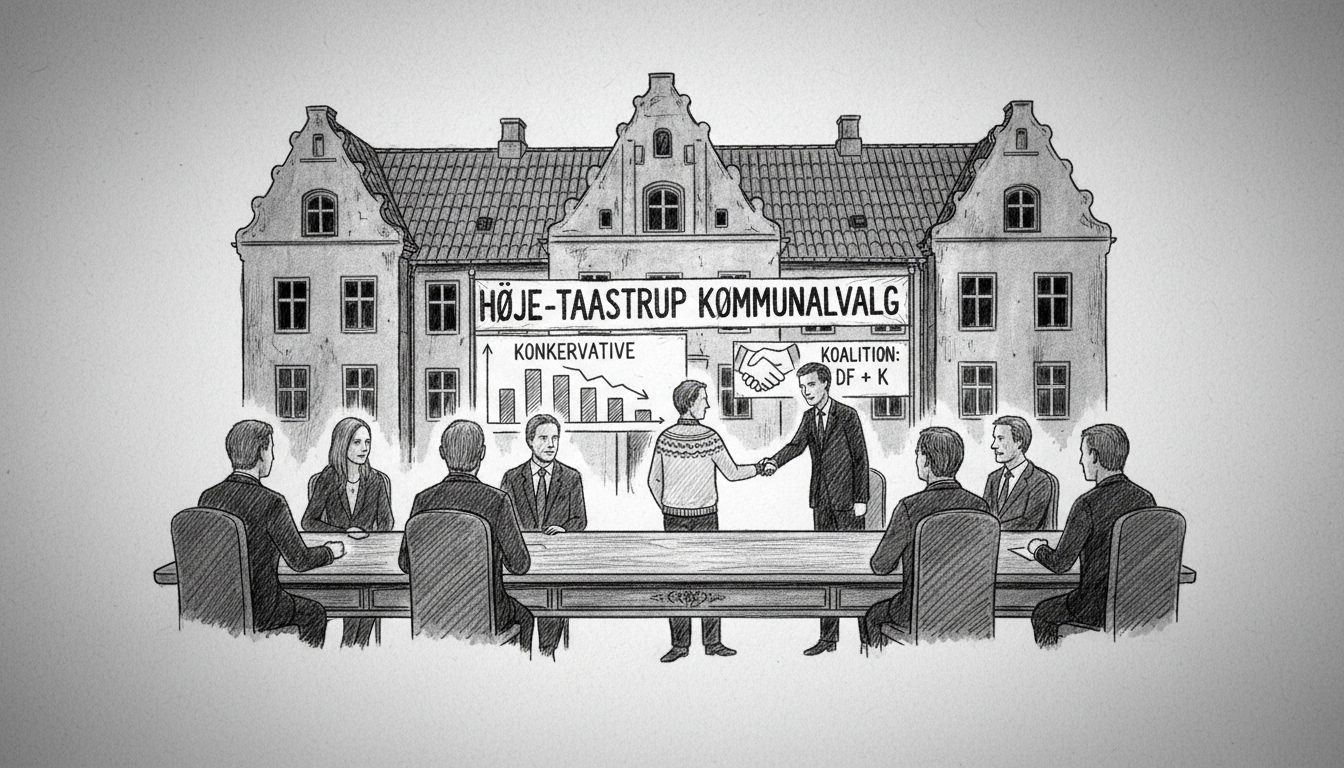 Conservatives Lose Absolute Majority in Høje-Taastrup Municipality