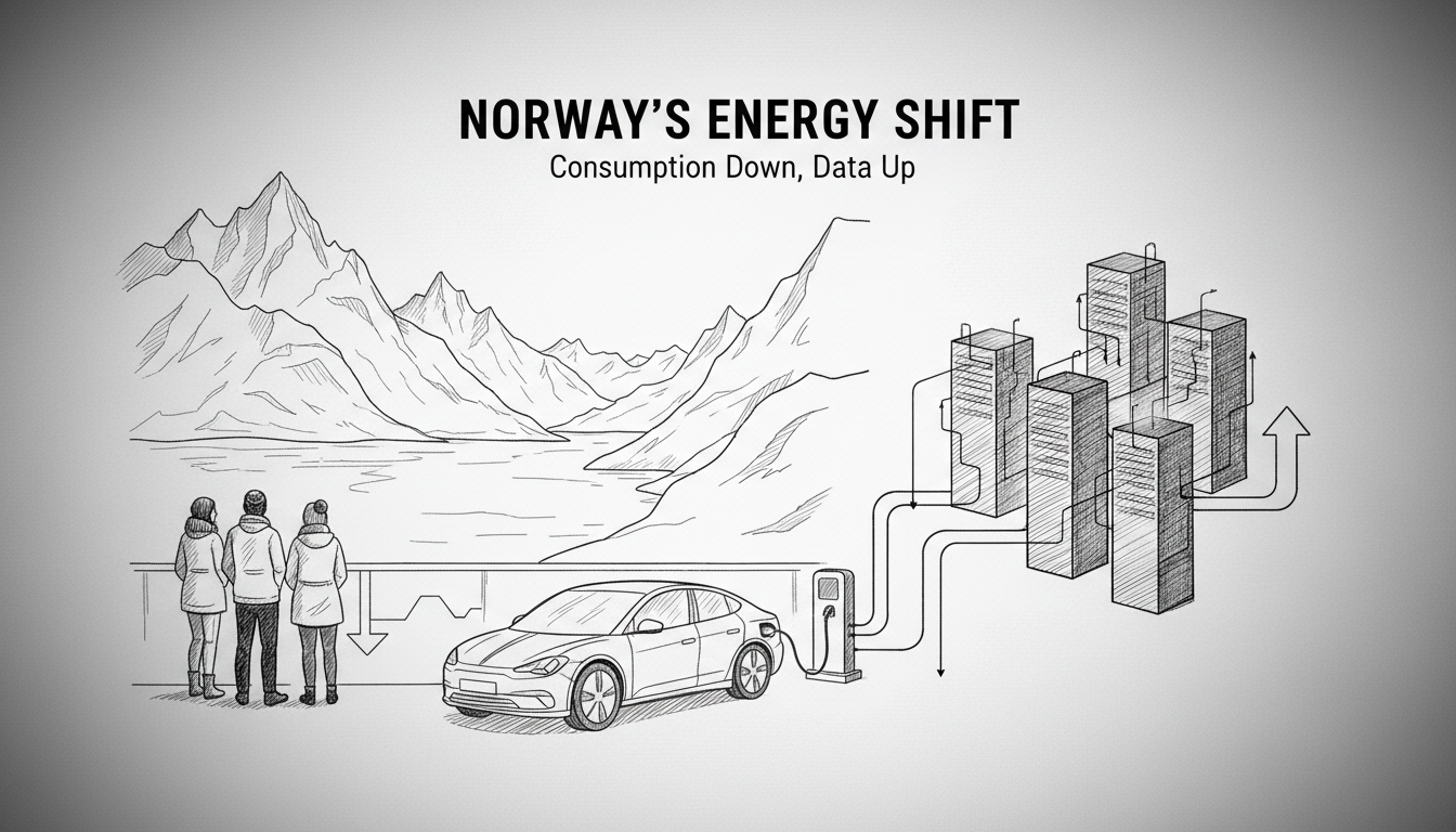 Norway's Total Energy Consumption Declines in Recent Years