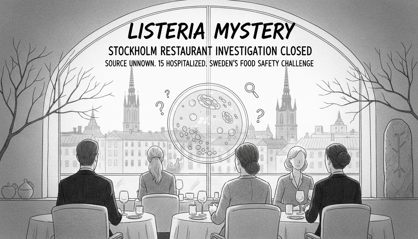 Stockholm Luxury Restaurant Listeria Investigation Closed Without Source