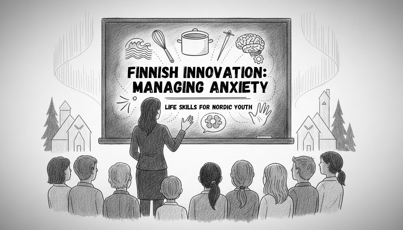 Finnish Teacher Creates School Subject to Help Students Manage Anxiety