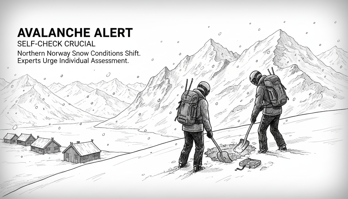Avalanche Experts Urge Self-Check as Snow Conditions Shift in Northern Norway