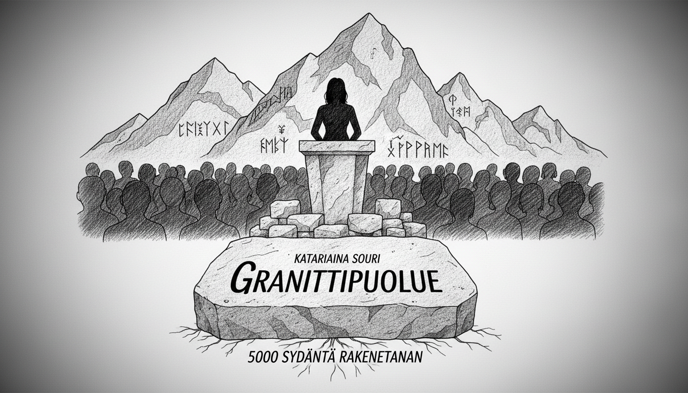 Finnish Artist Katariina Souri Launches Granite Party Political Movement