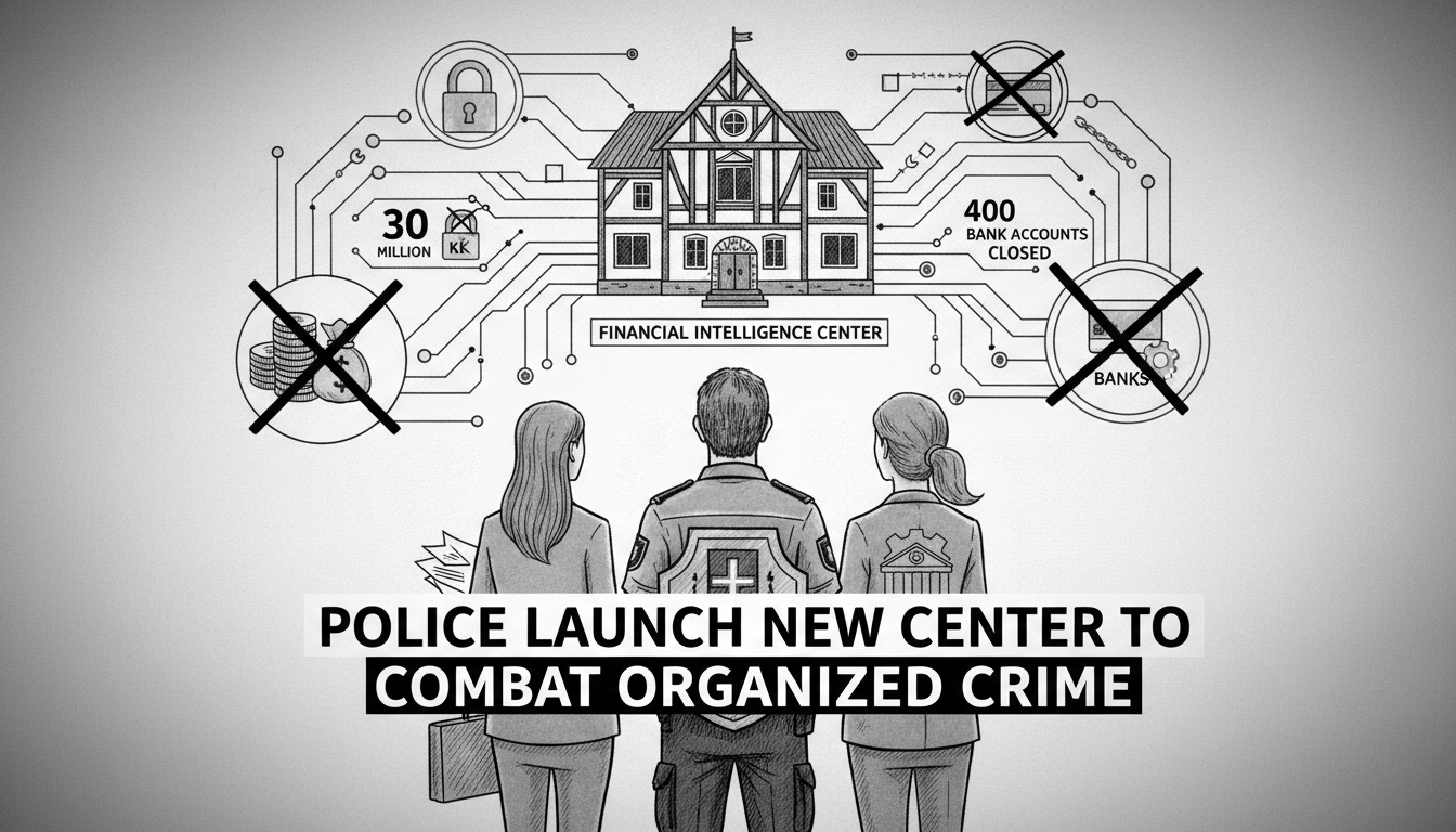 Police Launch New Financial Intelligence Center to Combat Organized Crime