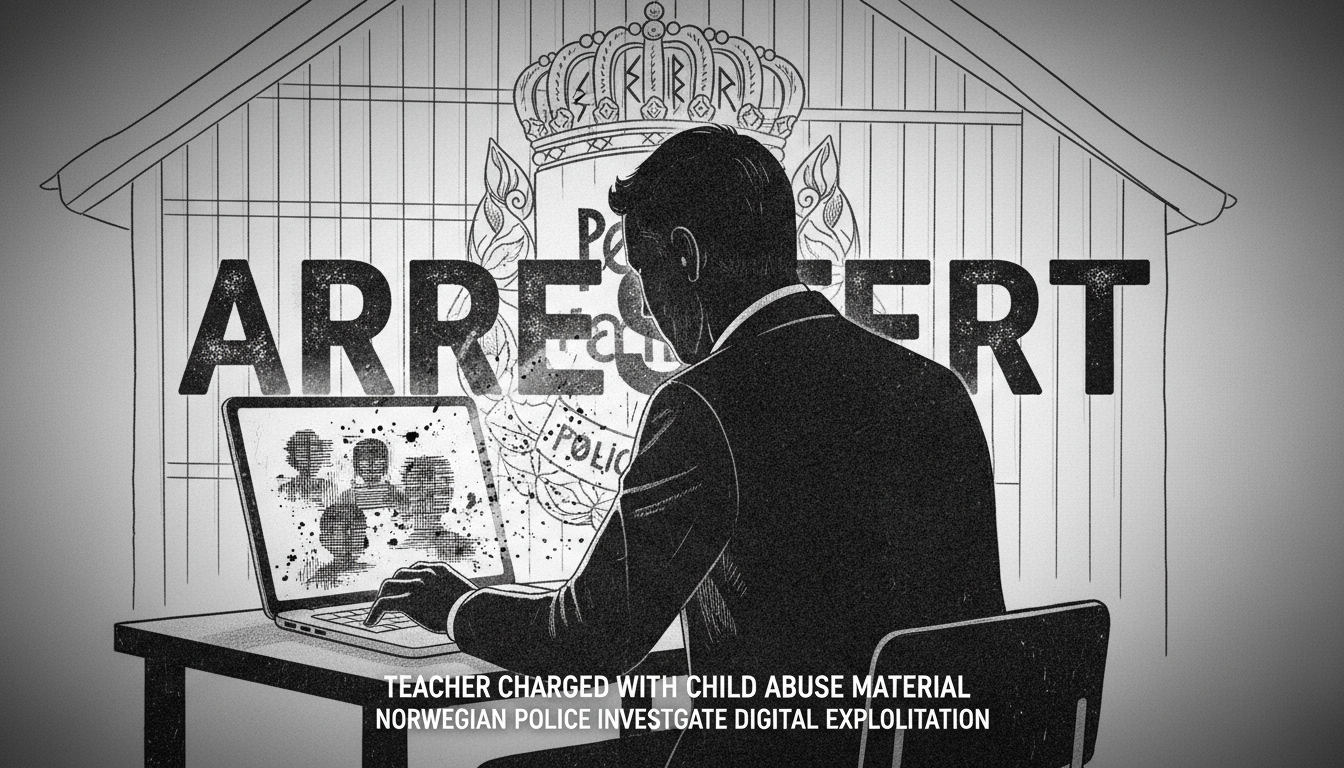 Teacher Charged with Storing Child Abuse Material