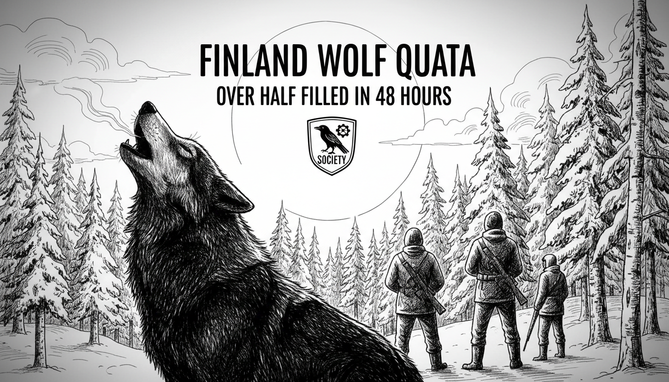 Finland Wolf Quota: Over Half Filled in 48 Hours
