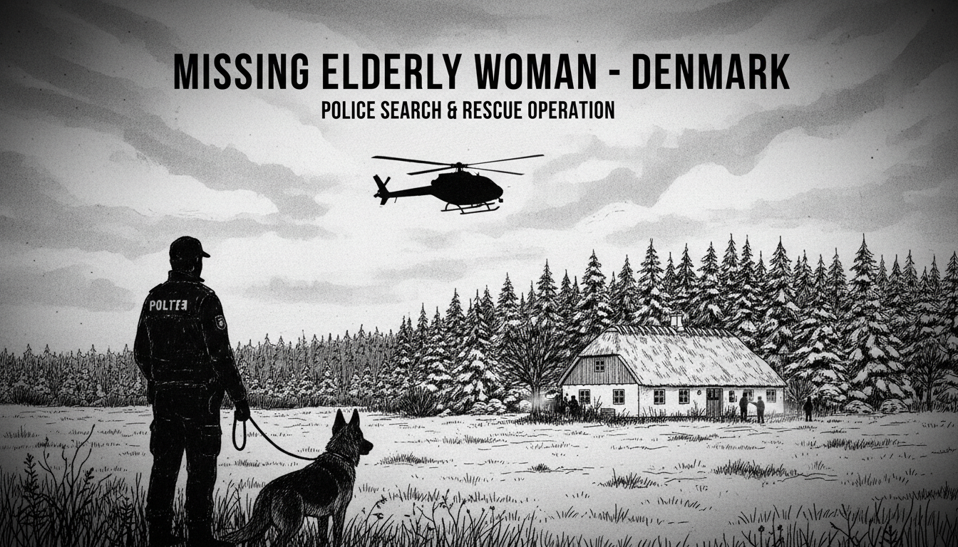 Police Search for Missing Elderly Woman with Dementia in Denmark