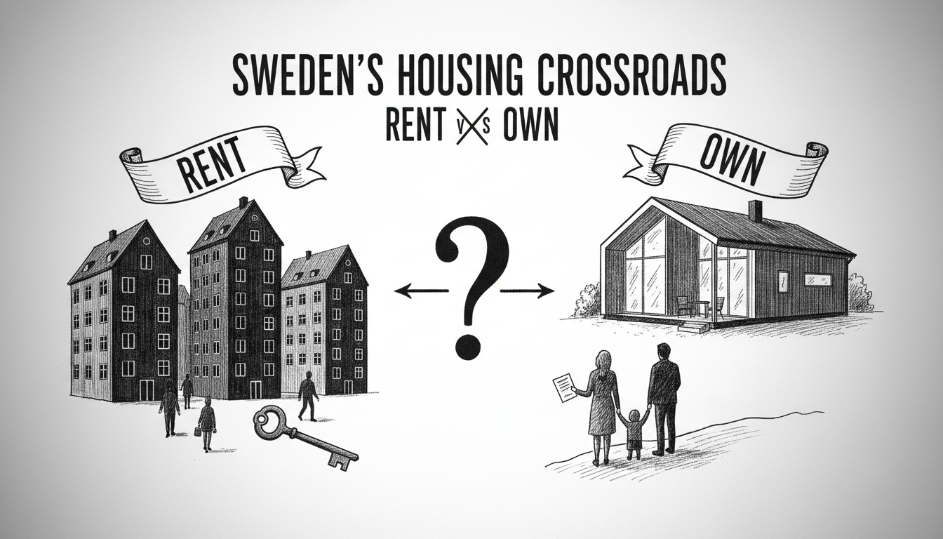 Sweden's Housing Crossroads: Rent vs Own