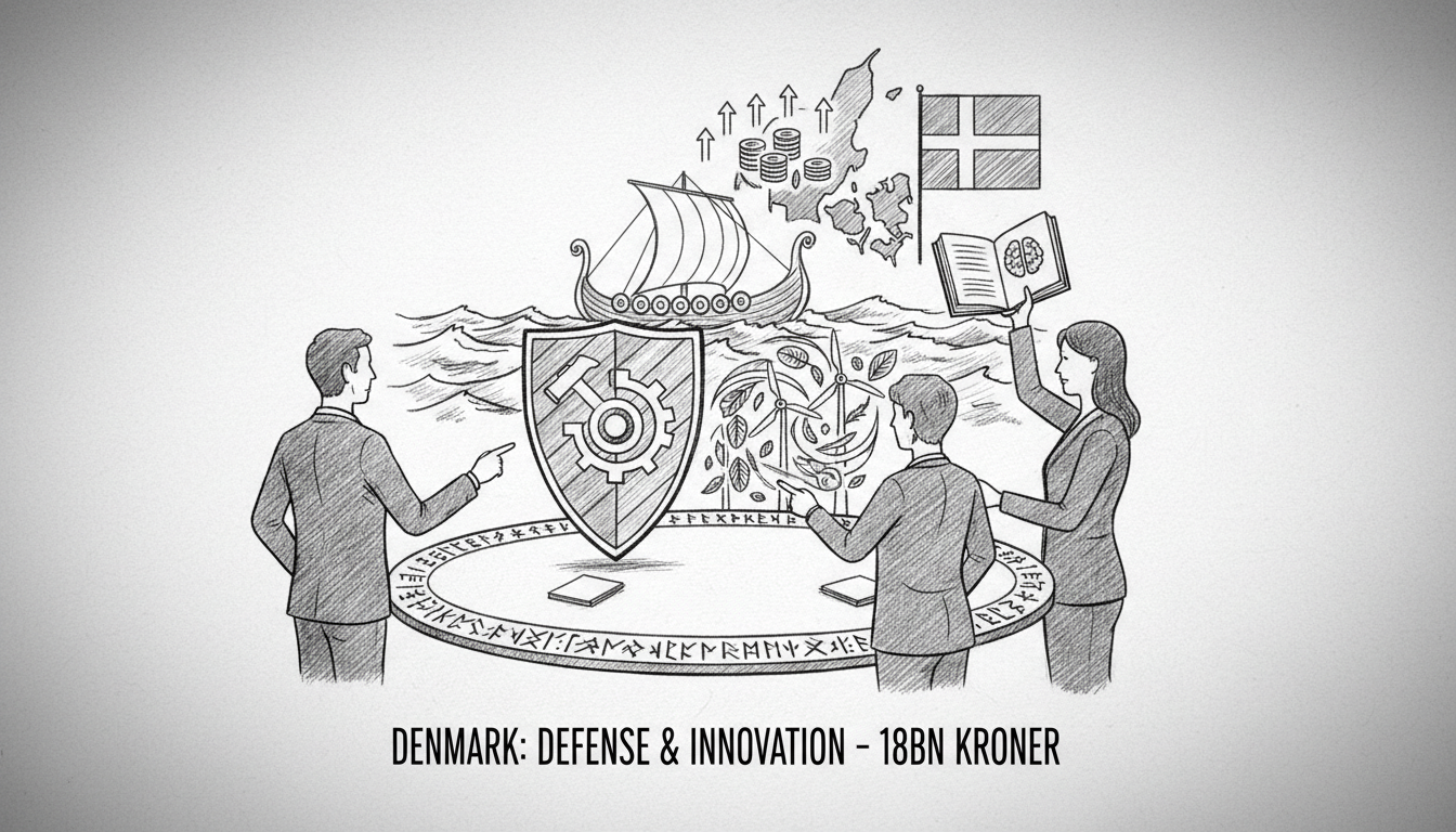 Denmark Commits Billions to Defense Research in Major Funding Deal