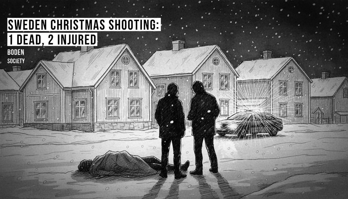 Sweden Christmas Shooting: 1 Dead, 2 Injured in Boden