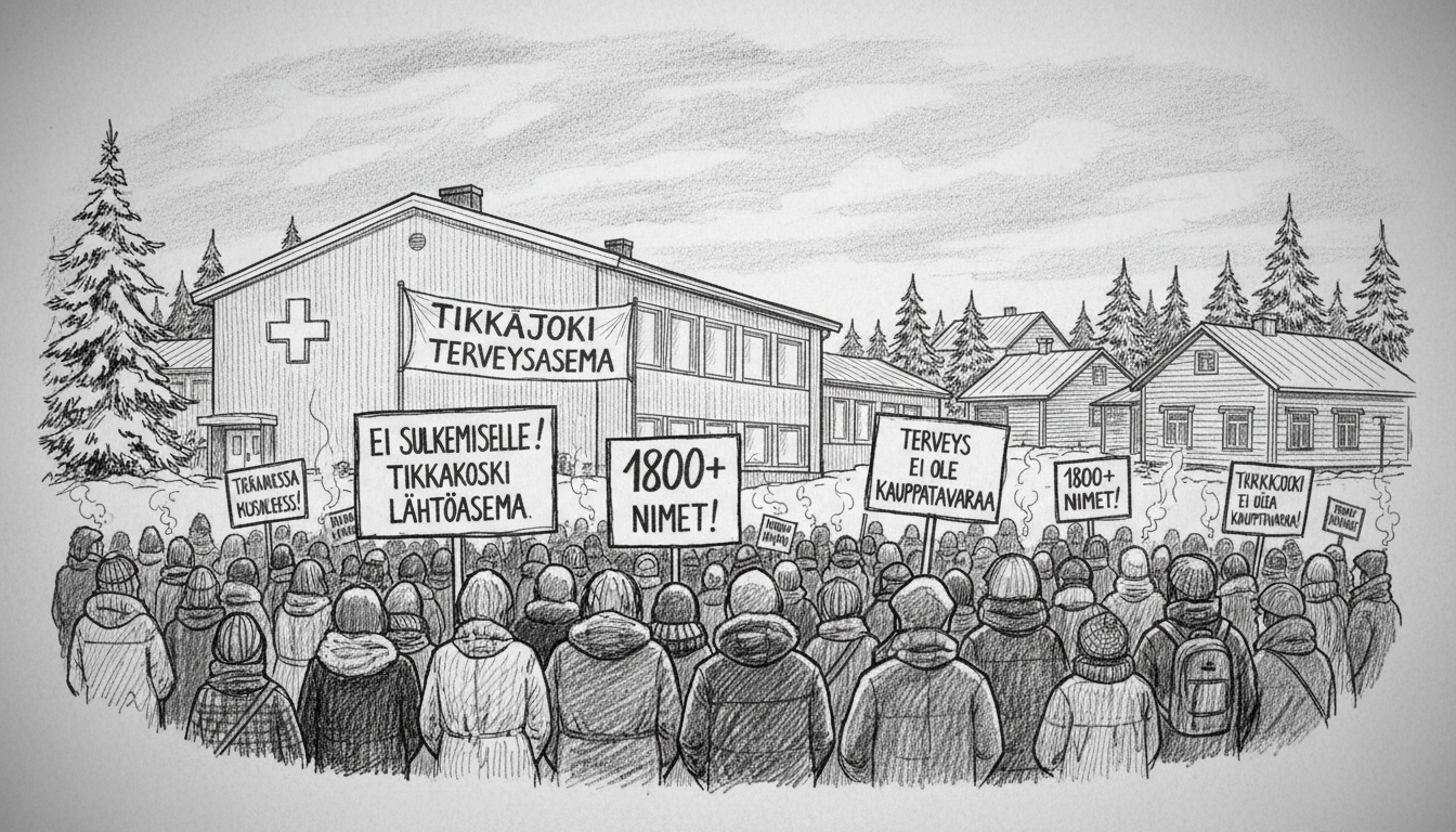 Finnish Community Protests Health Center Closure Decision