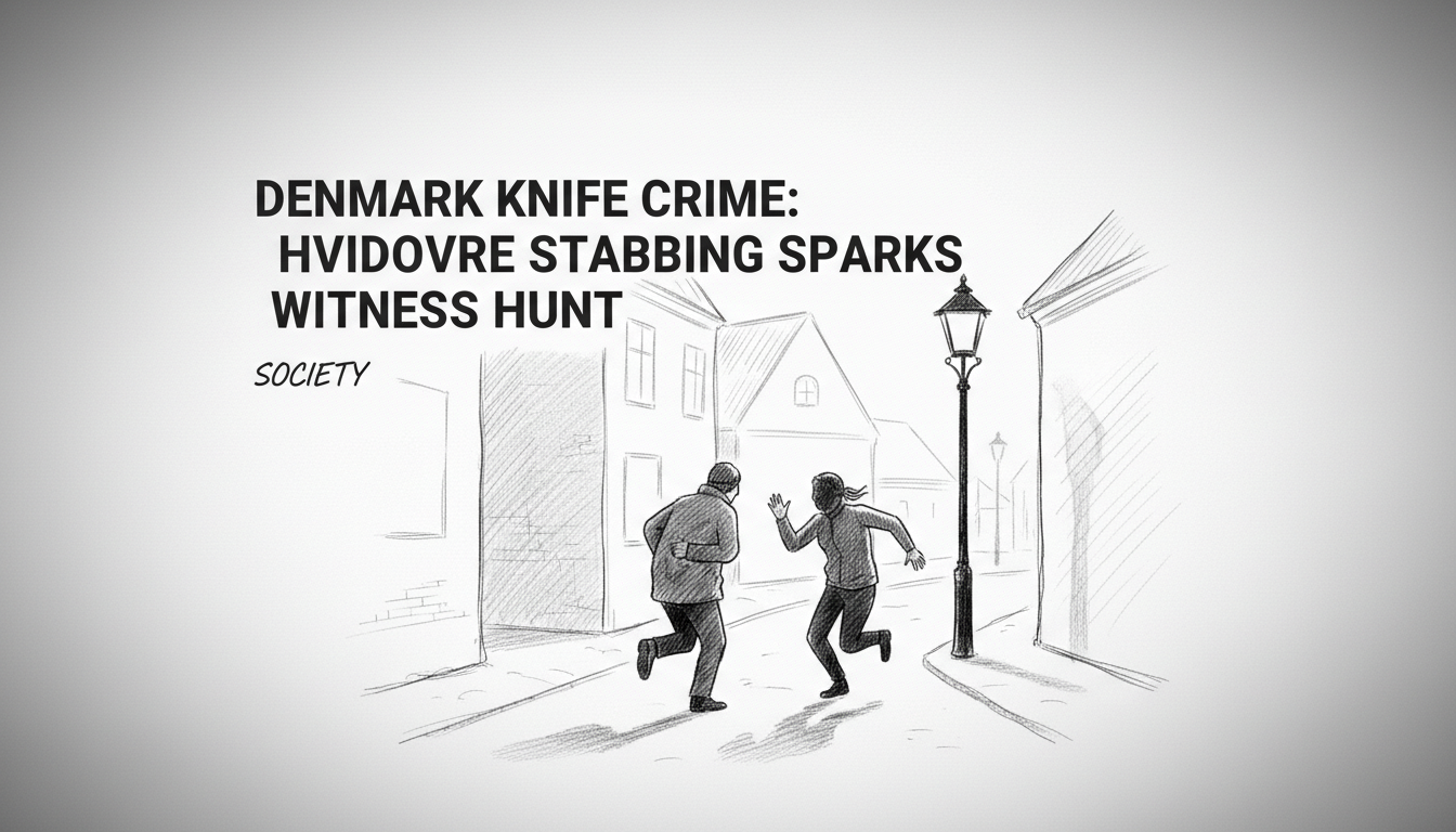 Denmark Knife Crime: Hvidovre Stabbing Sparks Witness Hunt