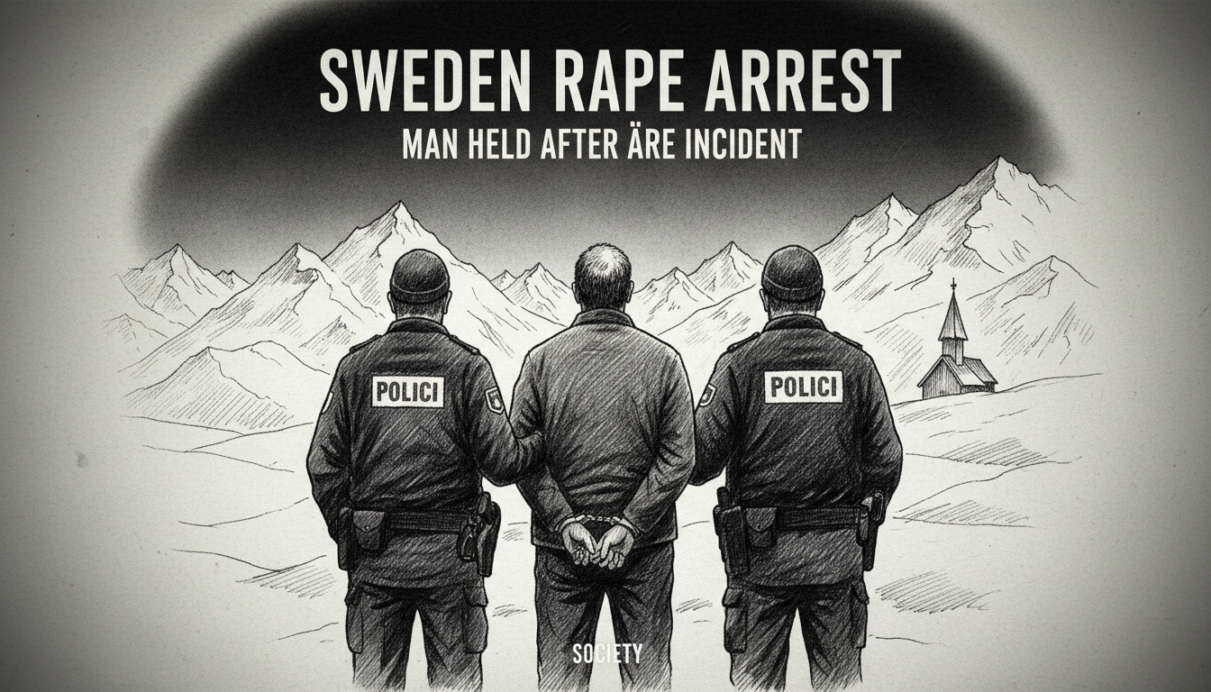 Sweden Rape Arrest: Man Held After Åre Incident