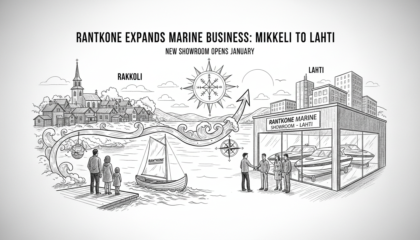 Rantakone Expands Marine Business from Mikkeli to Lahti