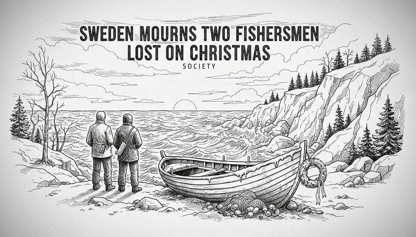 Sweden Mourns Two Fishermen Lost on Christmas