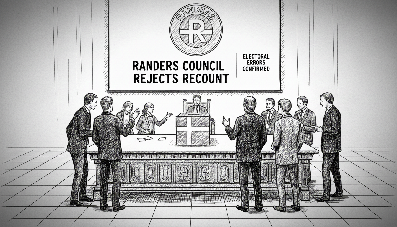 Randers Council Rejects Vote Recount After Electoral Errors