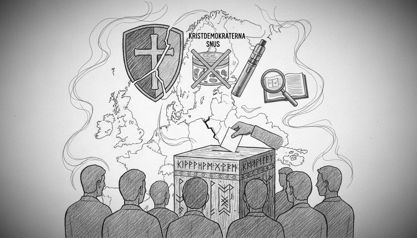 Christian Democrats Reject Party Leadership's Proposed Snus Flavor Ban