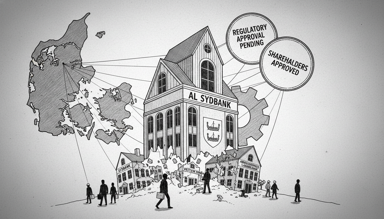 Major Danish Bank Merger Approved to Create Fifth Largest Bank