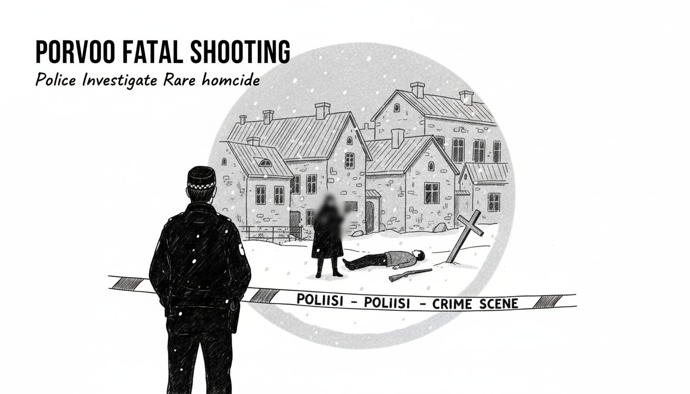 Police Investigate Fatal Shooting Incident in Porvoo