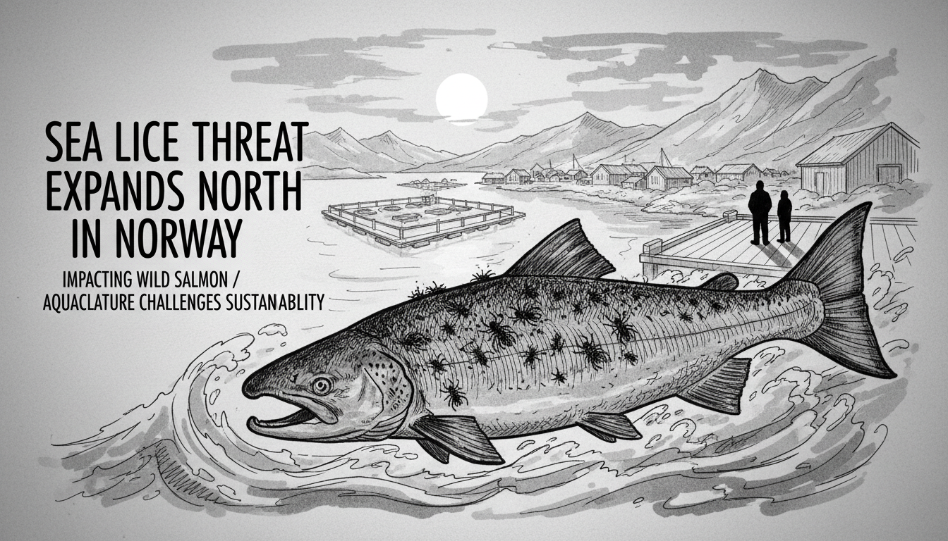 Sea Lice Threat Expands North in Norway, Impacting Wild Salmon
