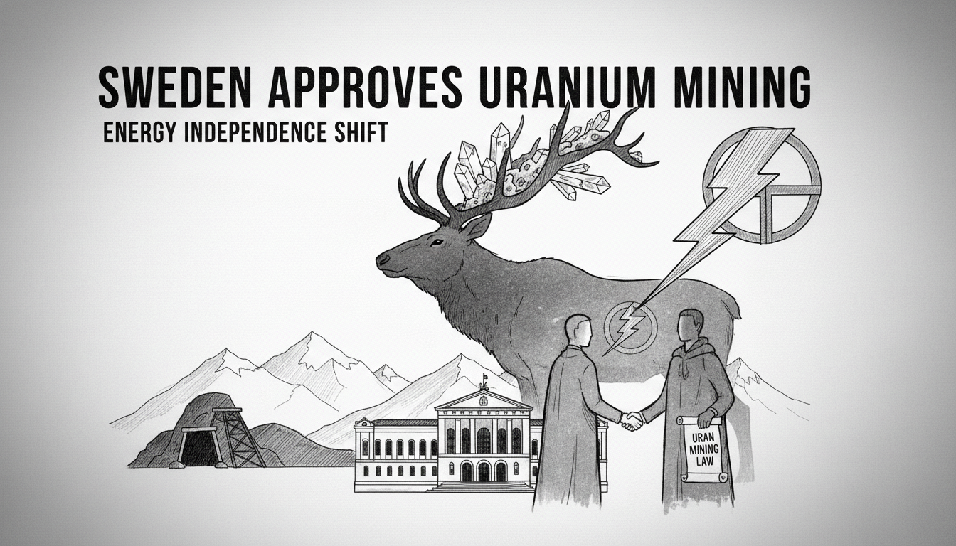 Sweden Approves Uranium Mining in Landmark Decision