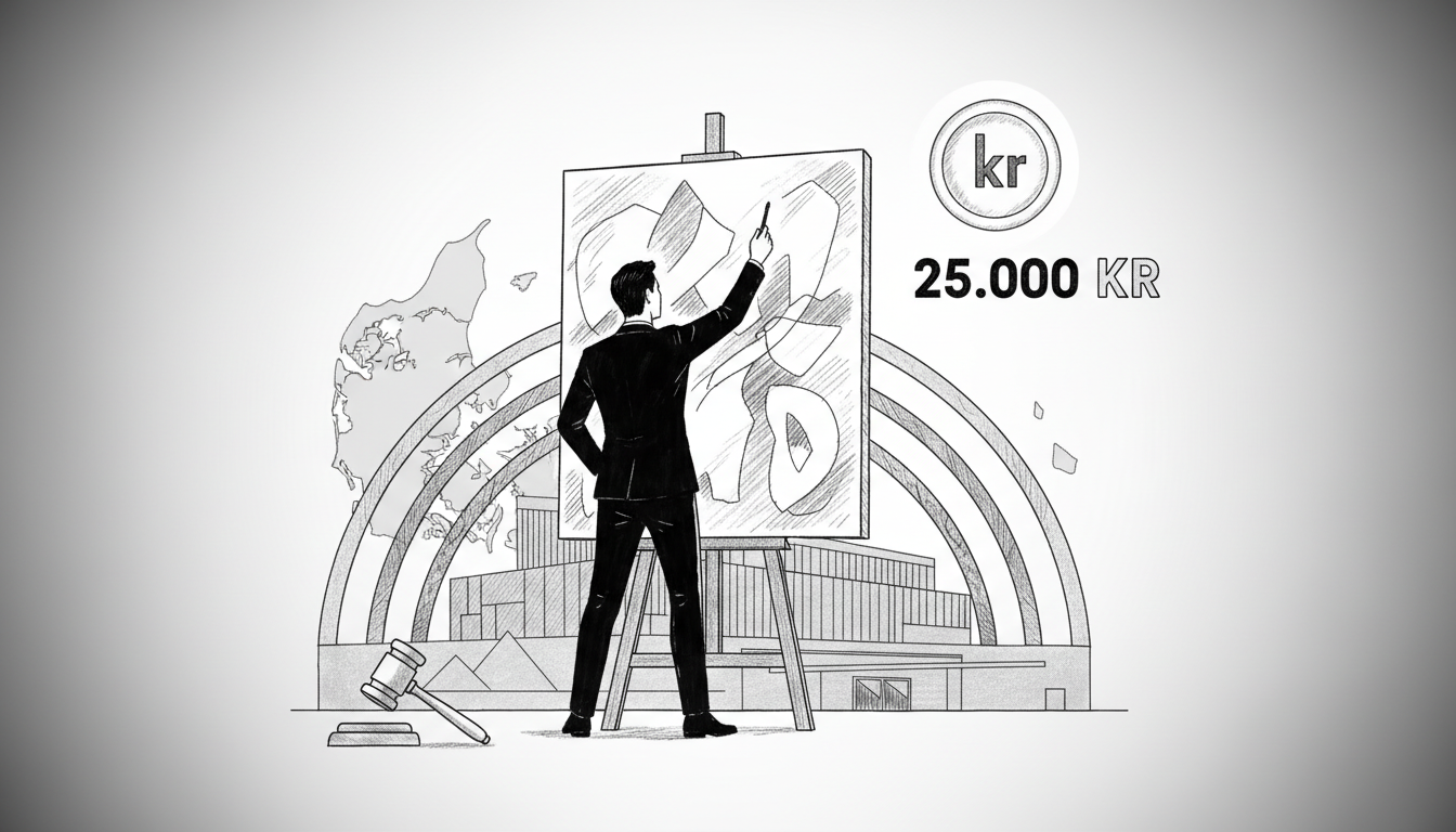 Denmark Artist Wins 25,000 Kr in Copyright Case
