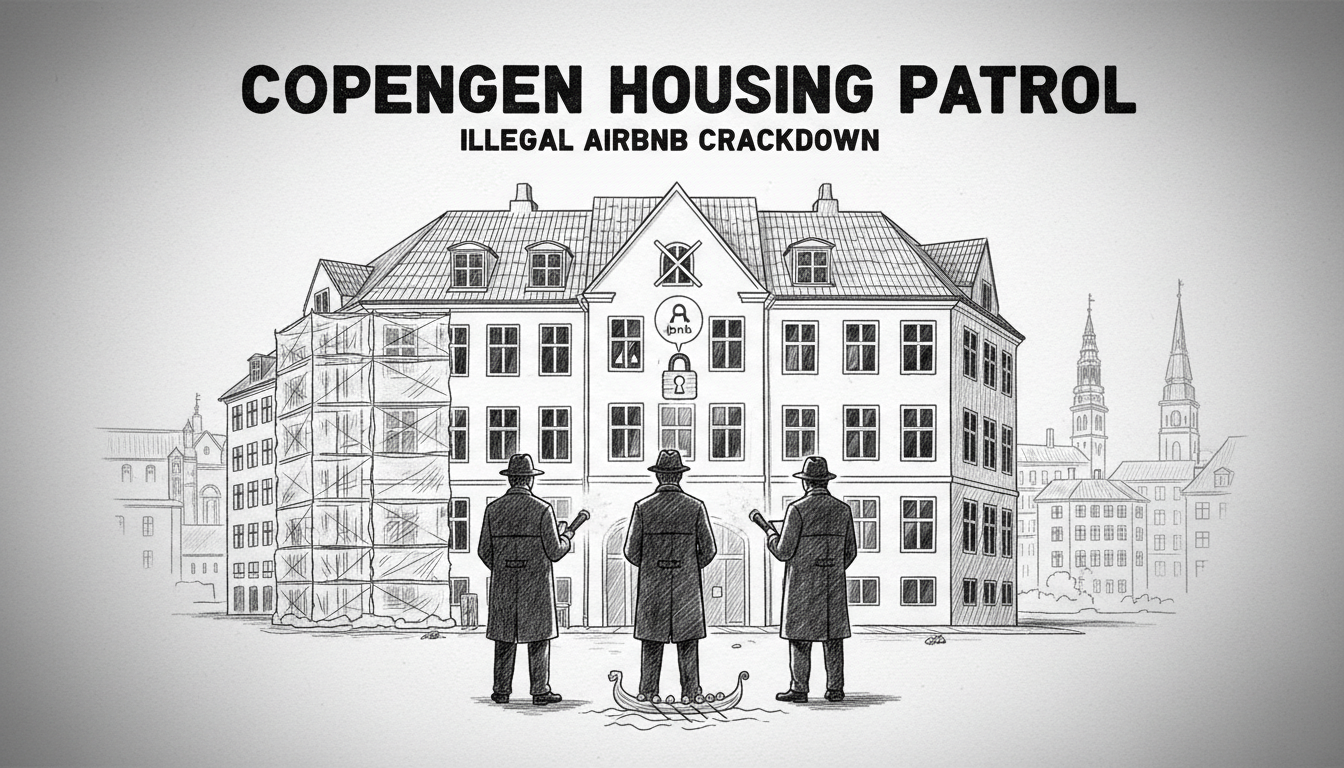 Copenhagen Launches New Housing Patrol to Stop Illegal Airbnb Rentals