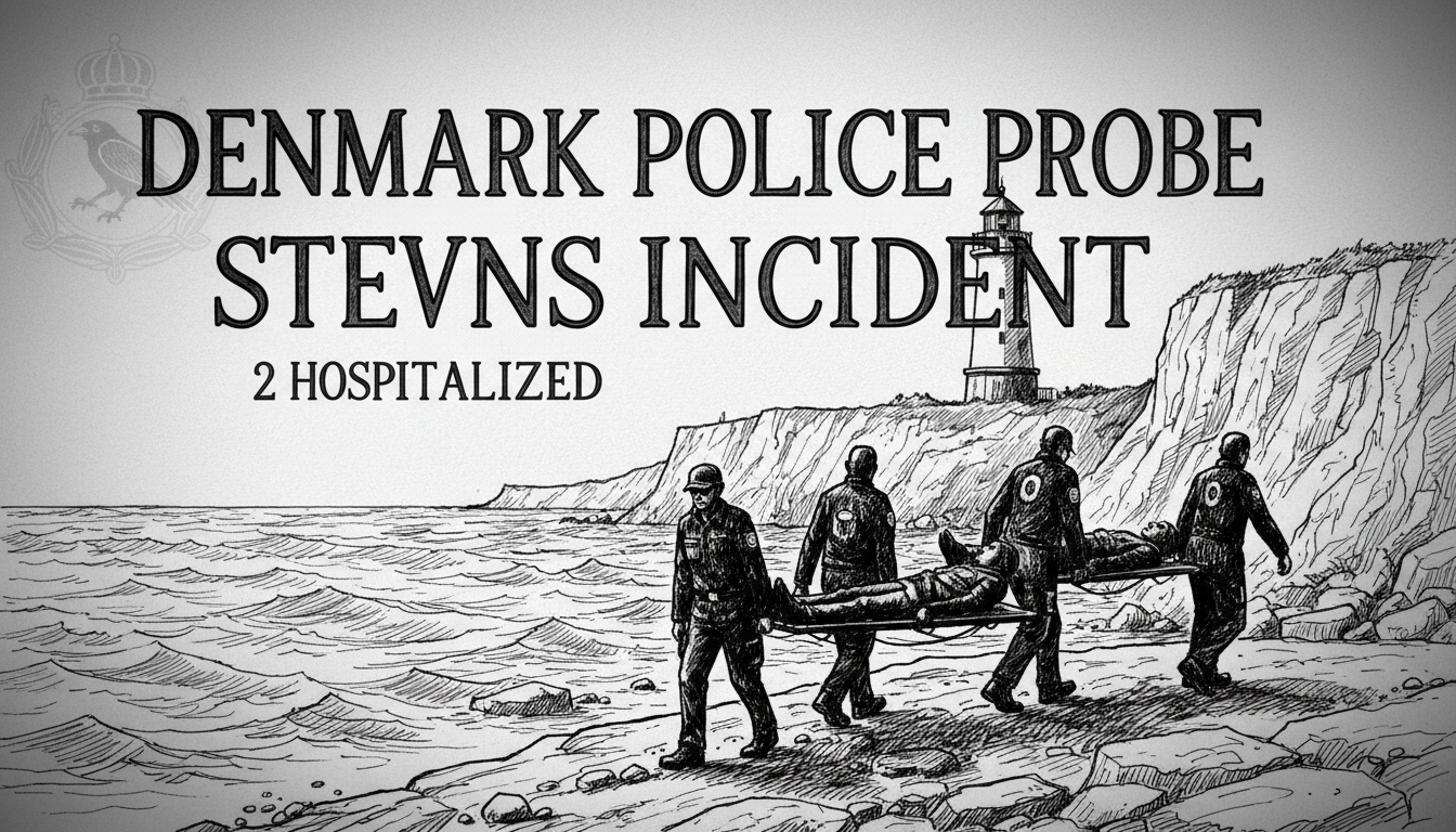 Denmark Police Probe Stevns Incident: 2 Hospitalized