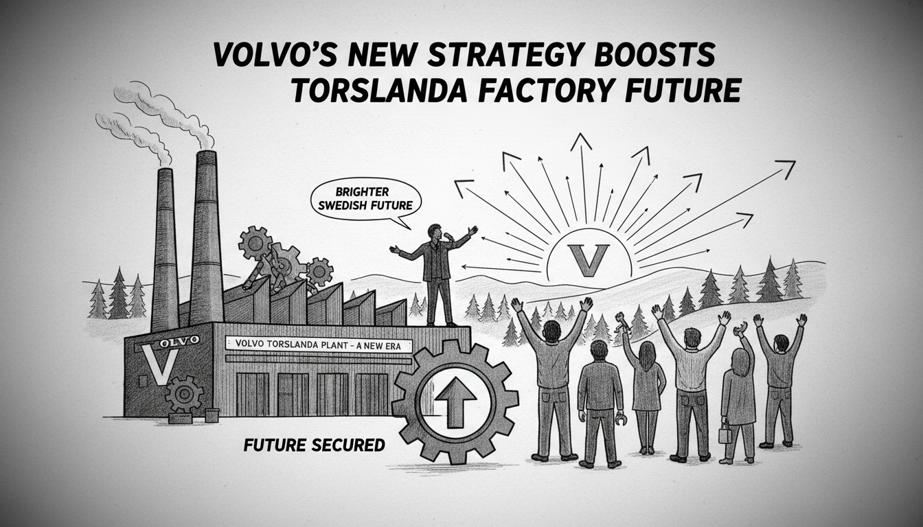 Volvo's New Strategy Boosts Torslanda Factory Future