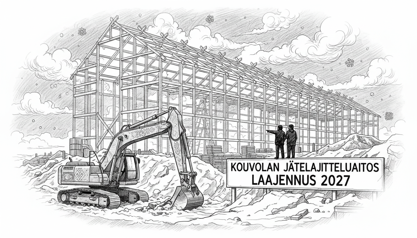 Finland Launches Major Waste Sorting Facility Expansion in Kouvola