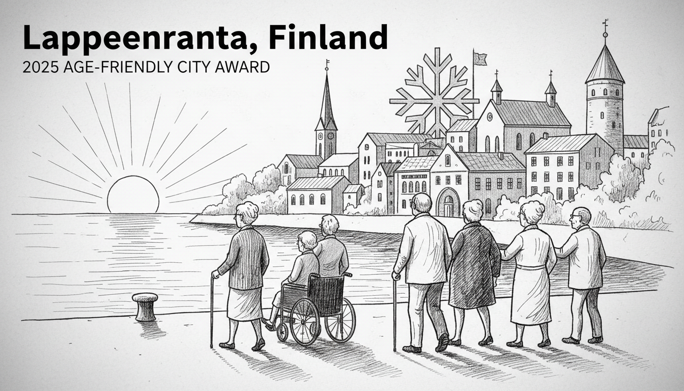 Finland's Lappeenranta Wins 2025 Age-Friendly City Award