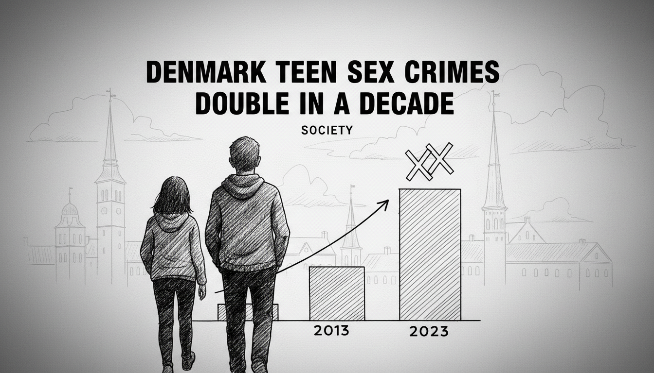 Denmark Teen Sex Crimes Double in a Decade