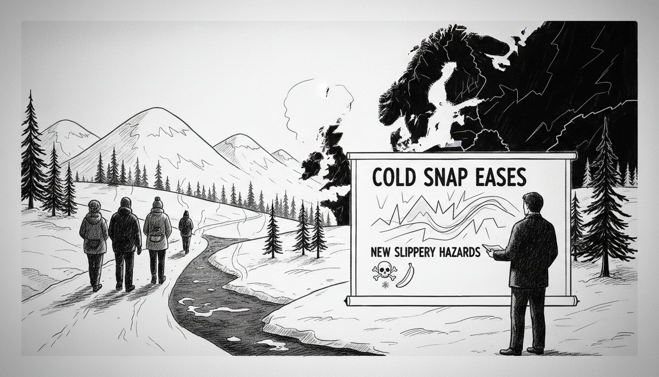 Cold Snap Eases in Southern Norway as Weather Pattern Shifts