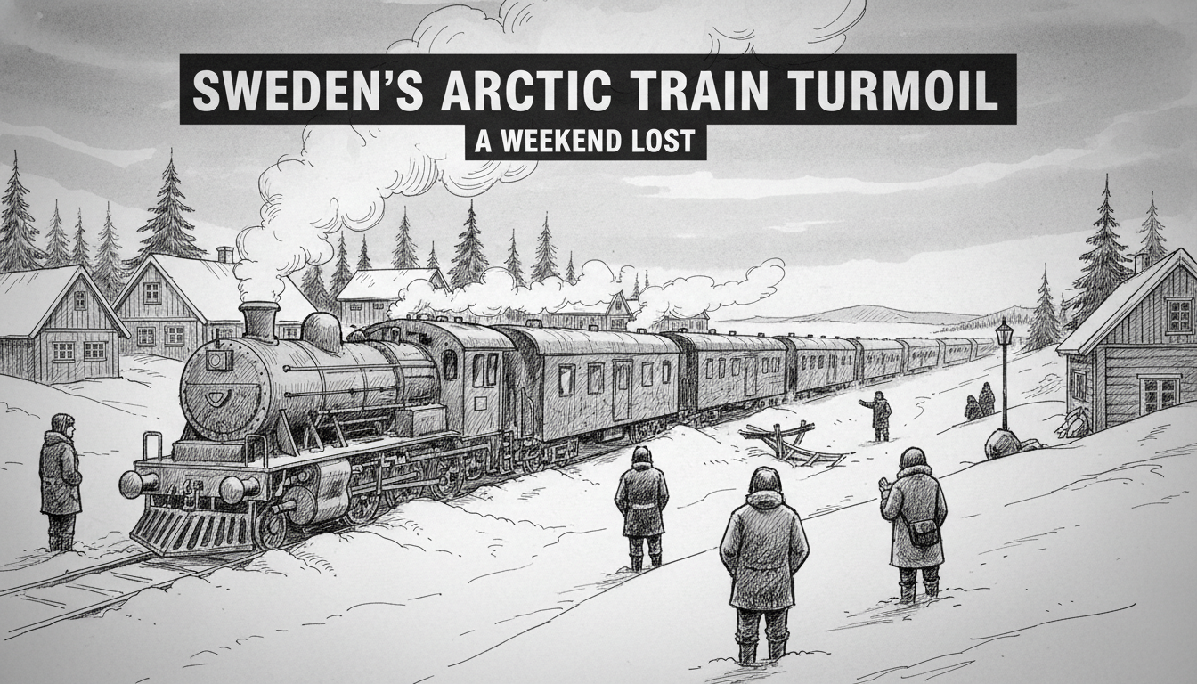Sweden's Arctic Train Turmoil: A Weekend Lost