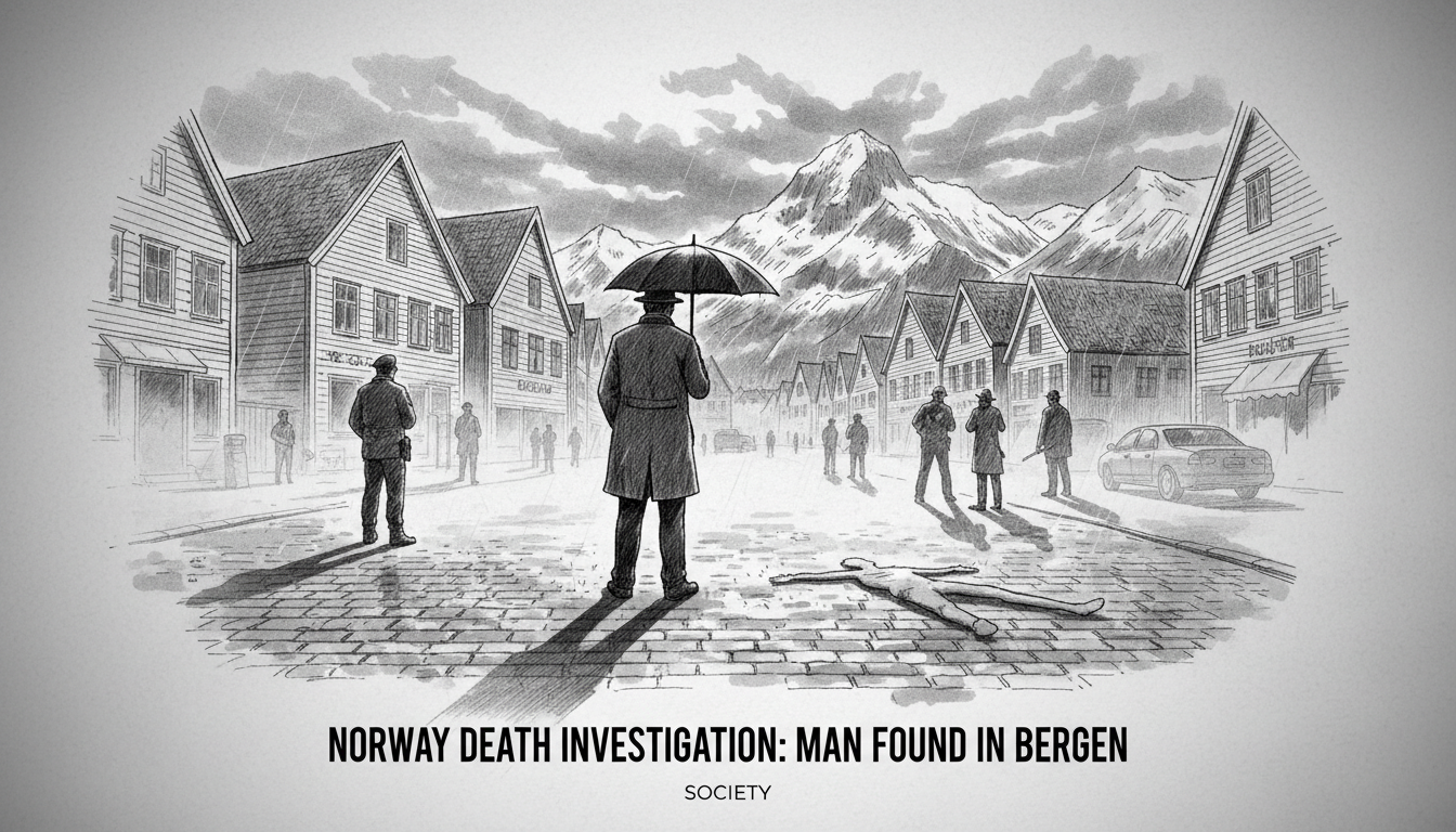 Norway Death Investigation: Man Found in Bergen