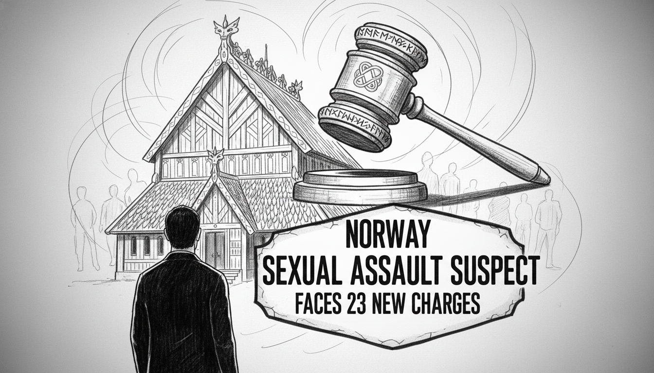 Norway Sexual Assault Suspect Faces 23 New Charges