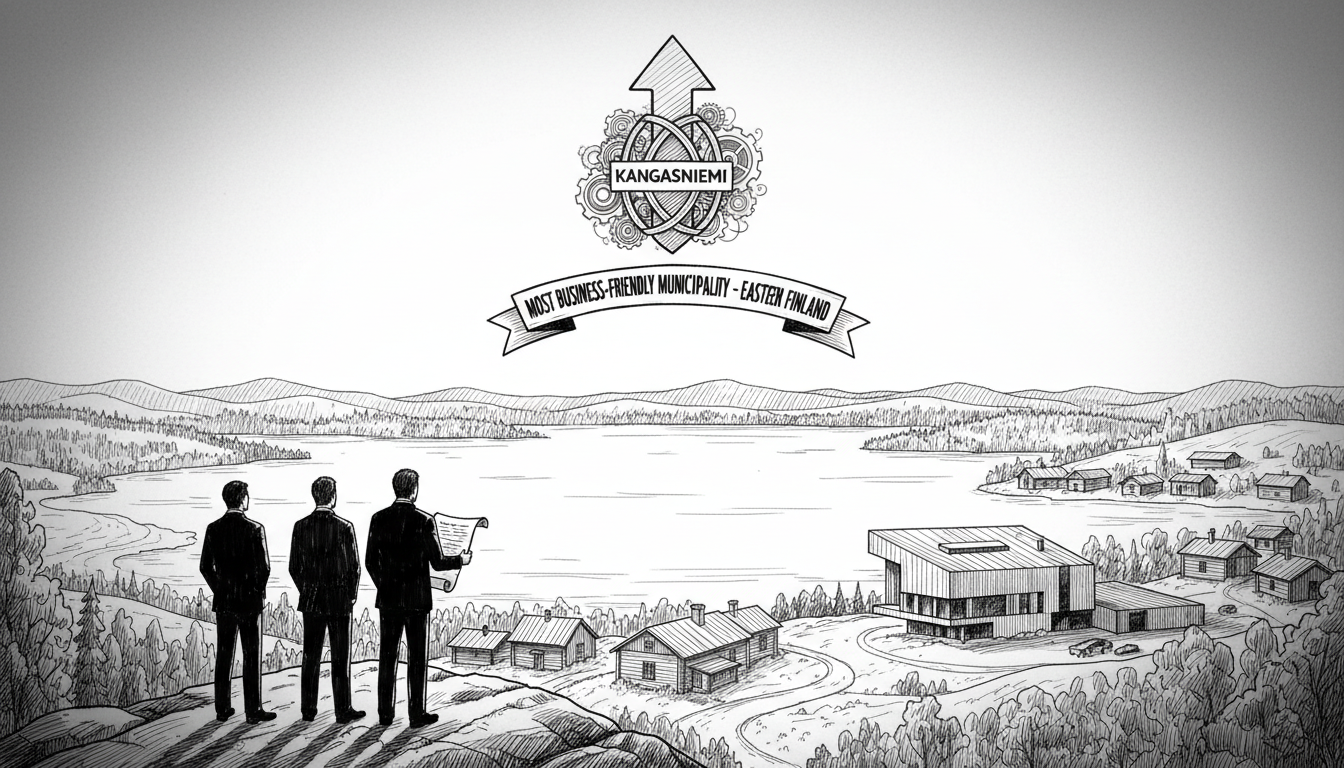 Kangasniemi Named Most Business-Friendly Municipality in Eastern Finland
